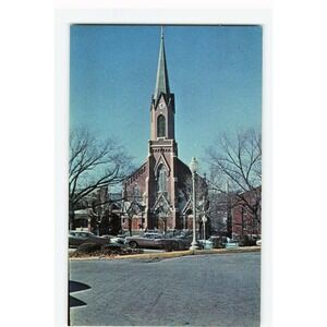Vintage St Peter Cathedral Postcard Jefferson City Missouri TOPS S-33121